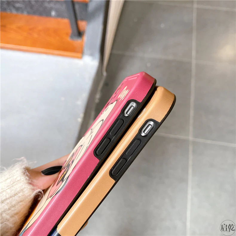 YoLo Oops Cute Cartoon iPhone Case