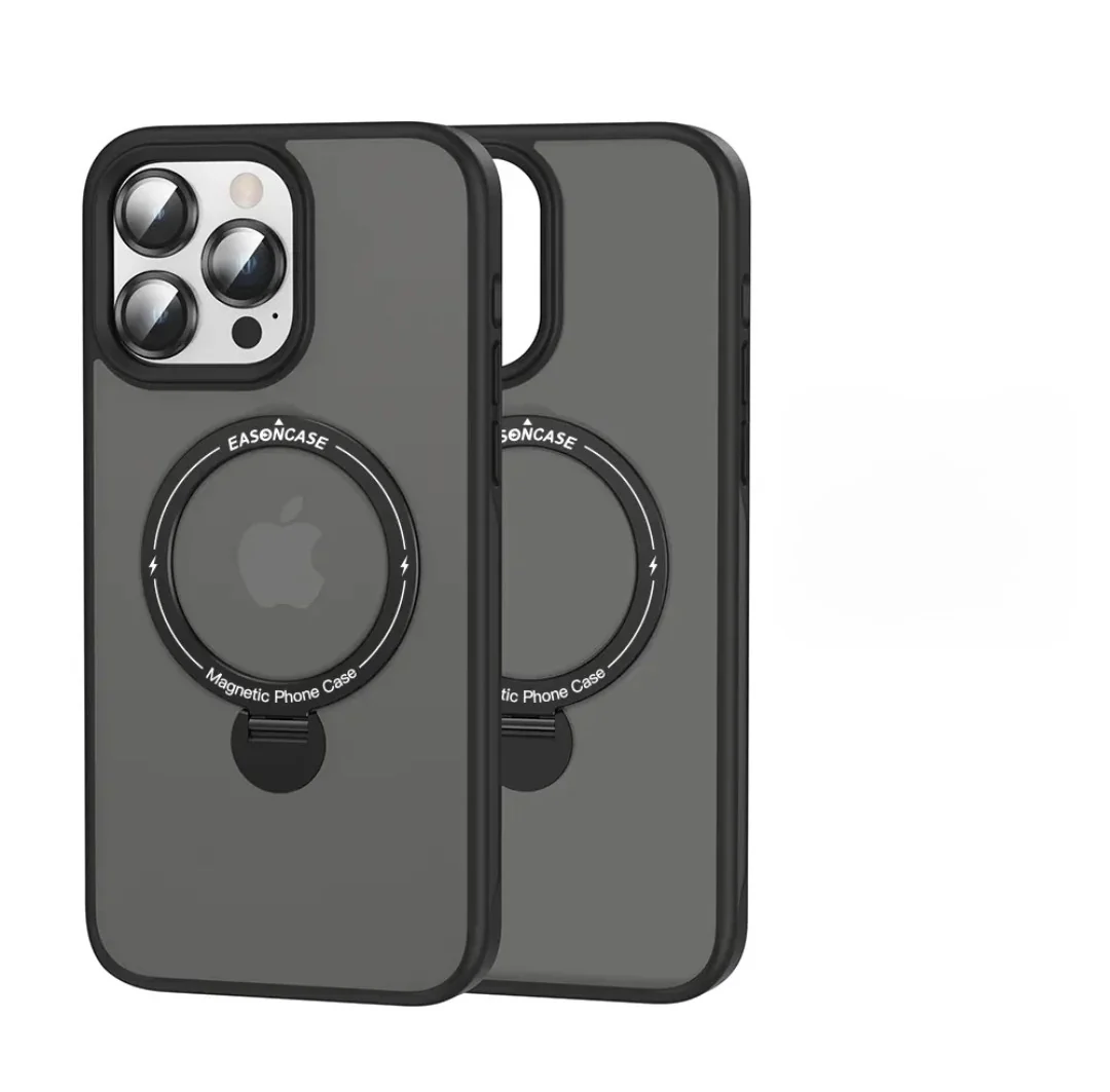 360 Rotation kickstand, Shockproof & Magsafe iPhone Case