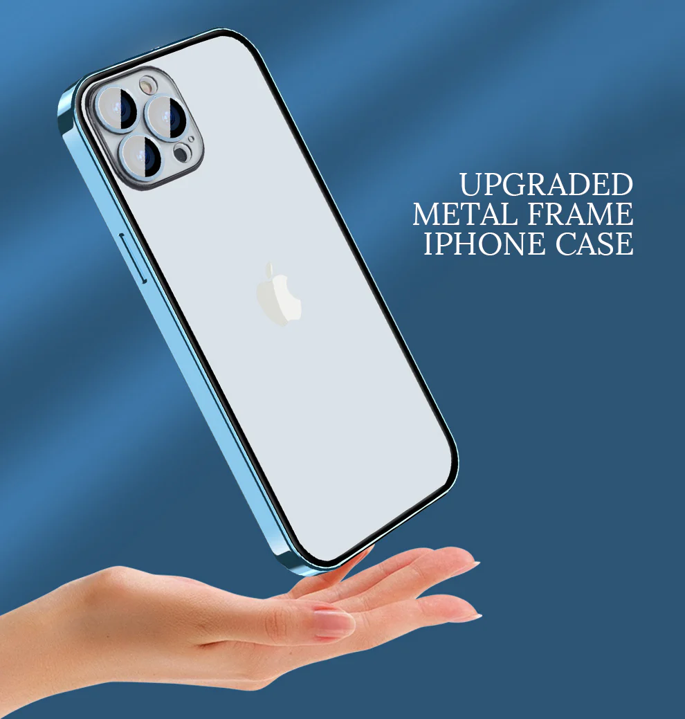 Upgraded Metal Frame iPhone case