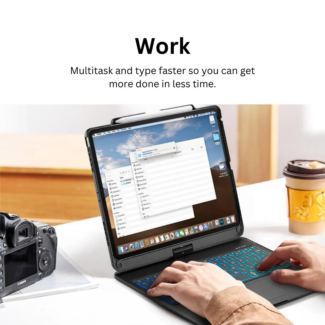 Swift 360 Keyboard iPad Case