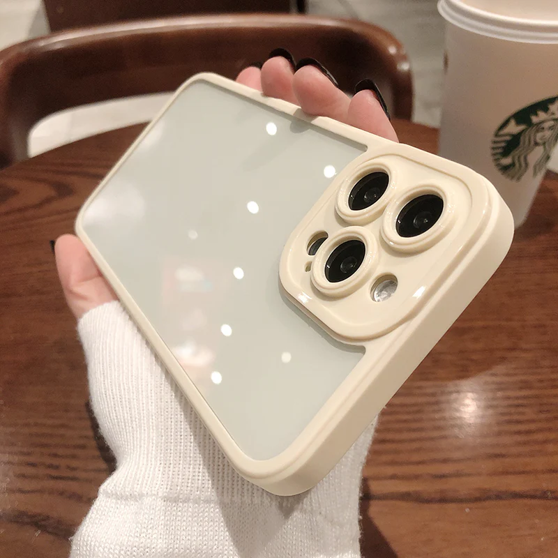 Ultra-Thin Transparent Goddess iPhone Case