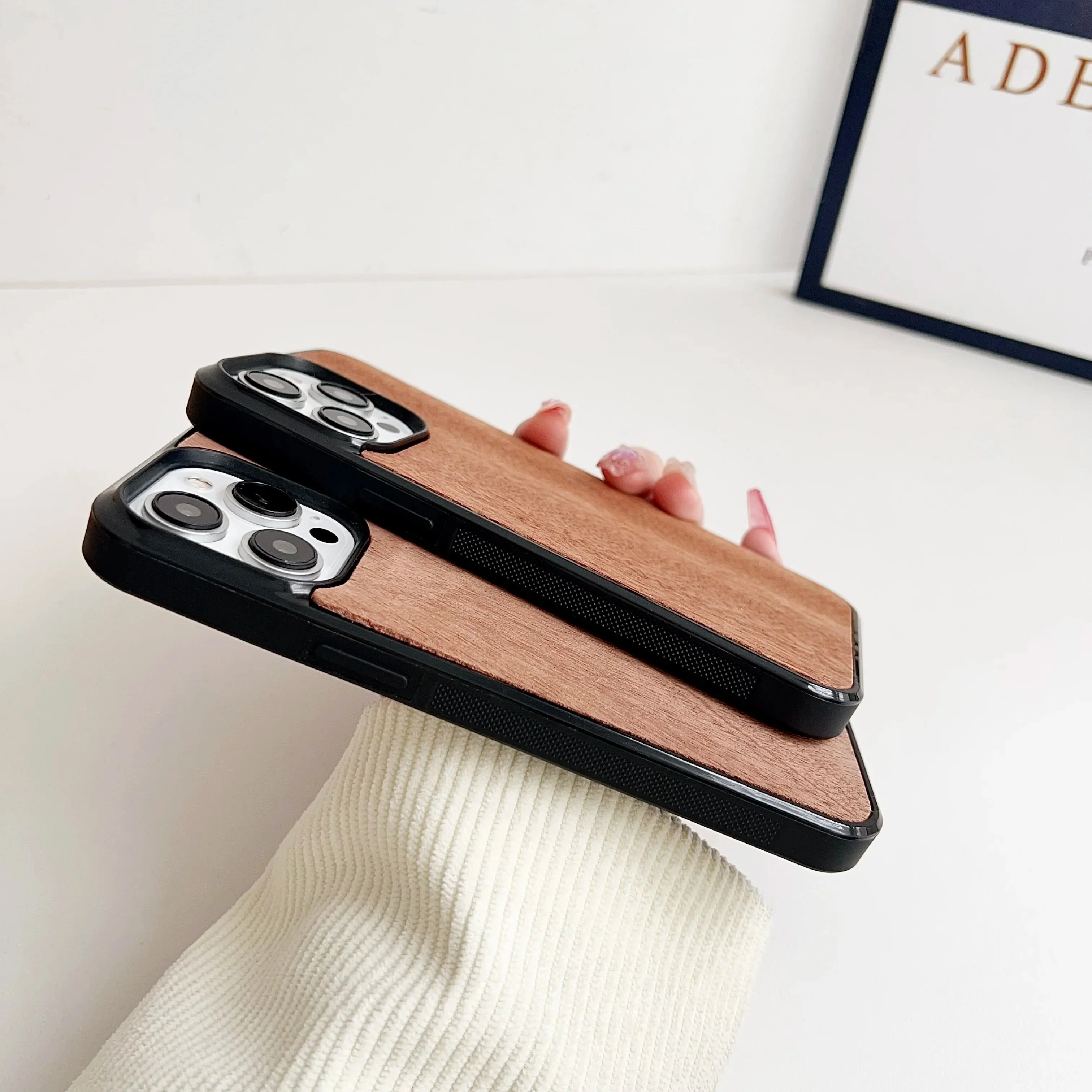 Solid Wood Premium Drop-Proof iPhone Case