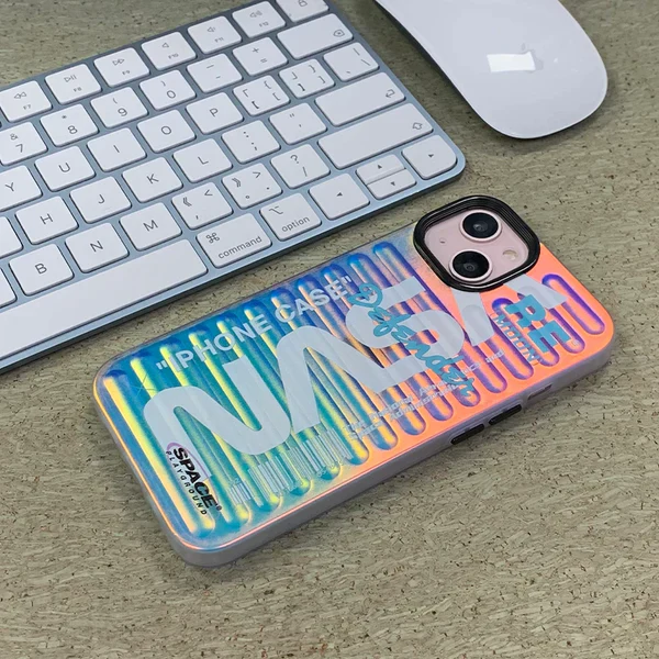 TRENDY NASA LASER DAZZLING IPHONE CASE