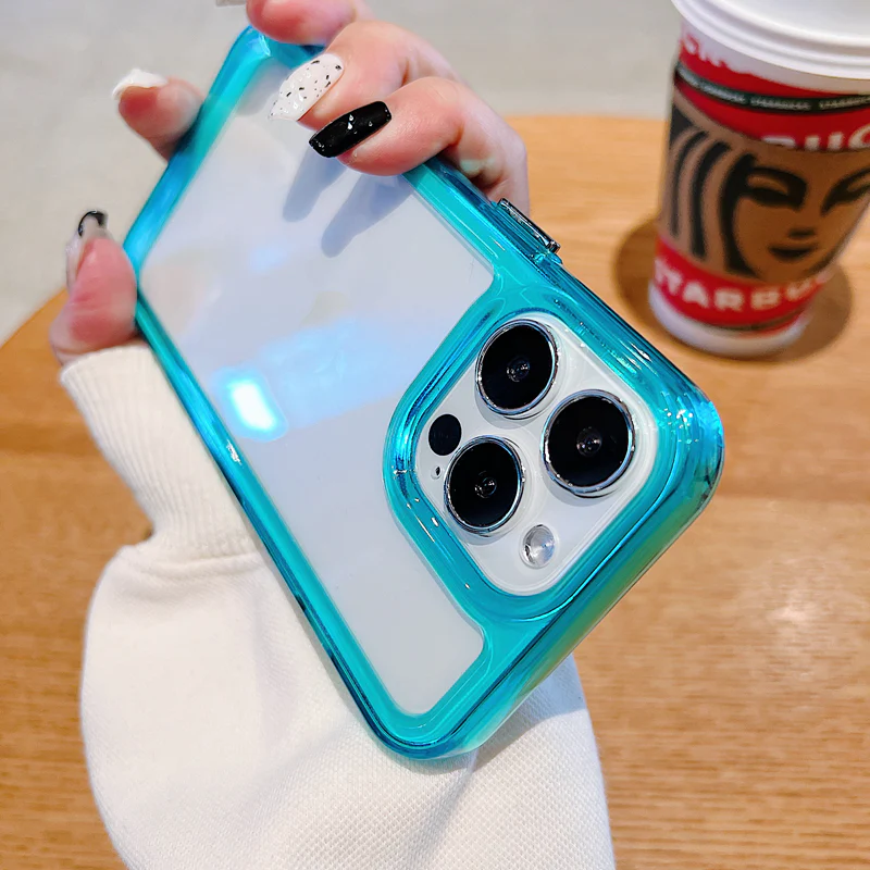 Thickened Space Transparent iPhone Case