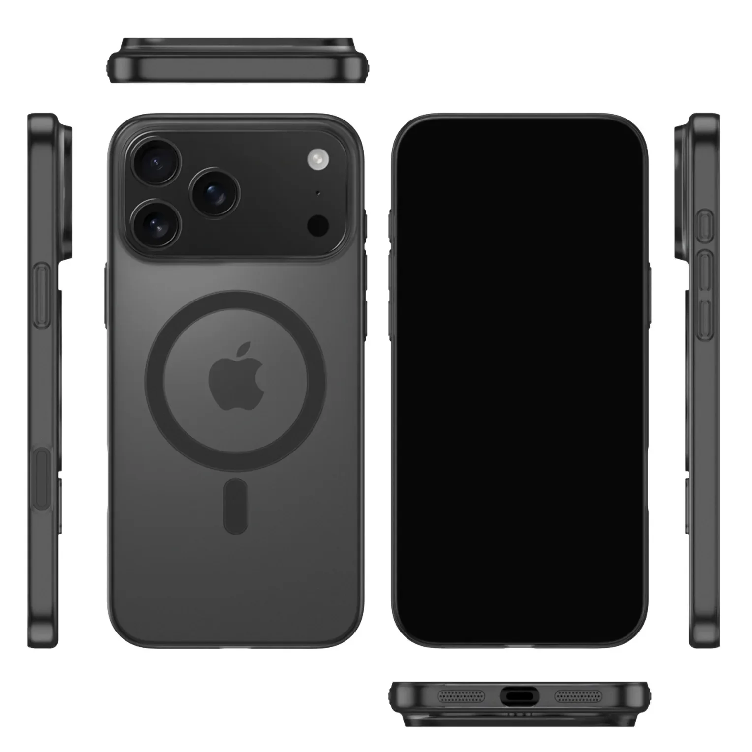 Ultra Thin Matte Clear Magsafe iPhone Case