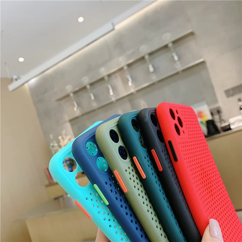 Simple Heat Dissipation iPhone Case