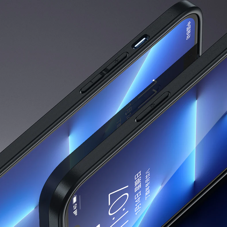 Upgraded Simple Metal Frosted iPhone Case