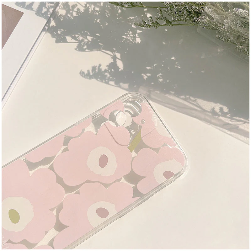 Summer Pink Flowers iPhone Case