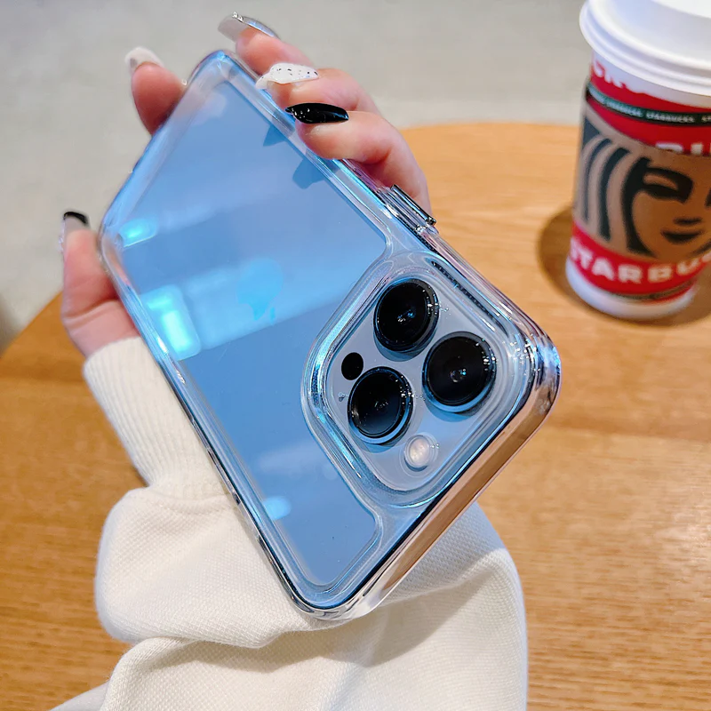 Thickened Space Transparent iPhone Case