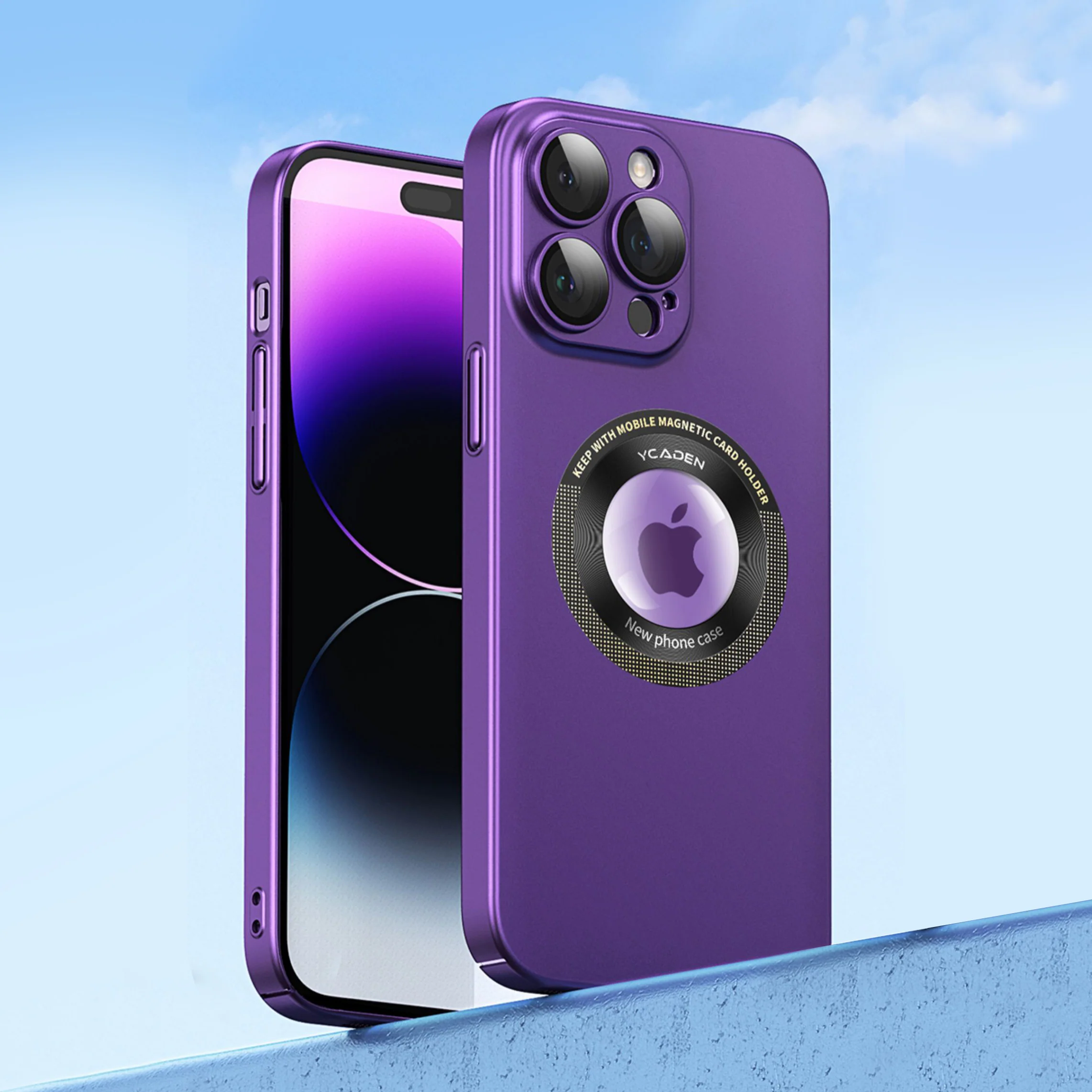 Ultra Thin Matte Magsafing iPhone Case with Camera Protector