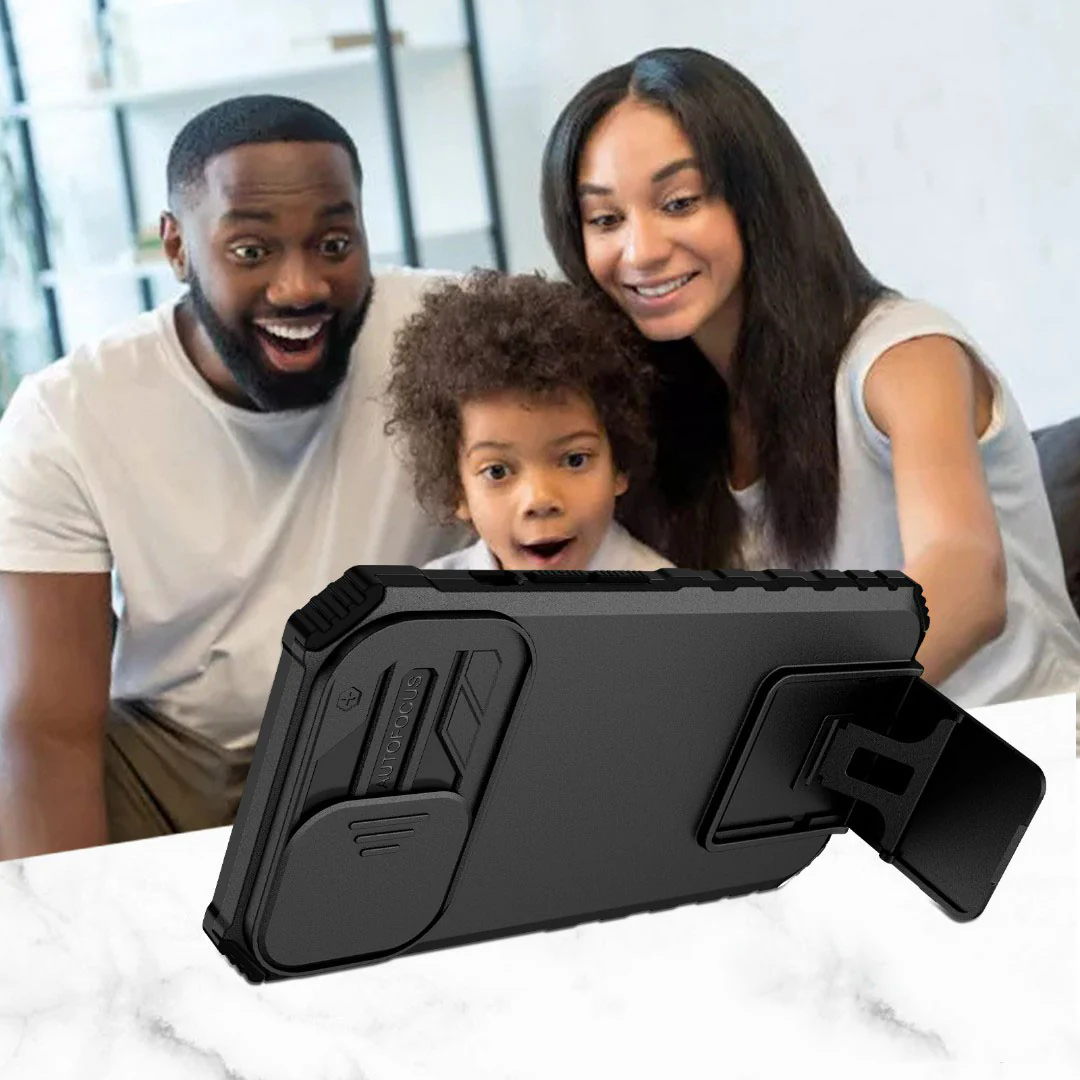 Heavy Duty Shockproof Kickstand iPhone Case