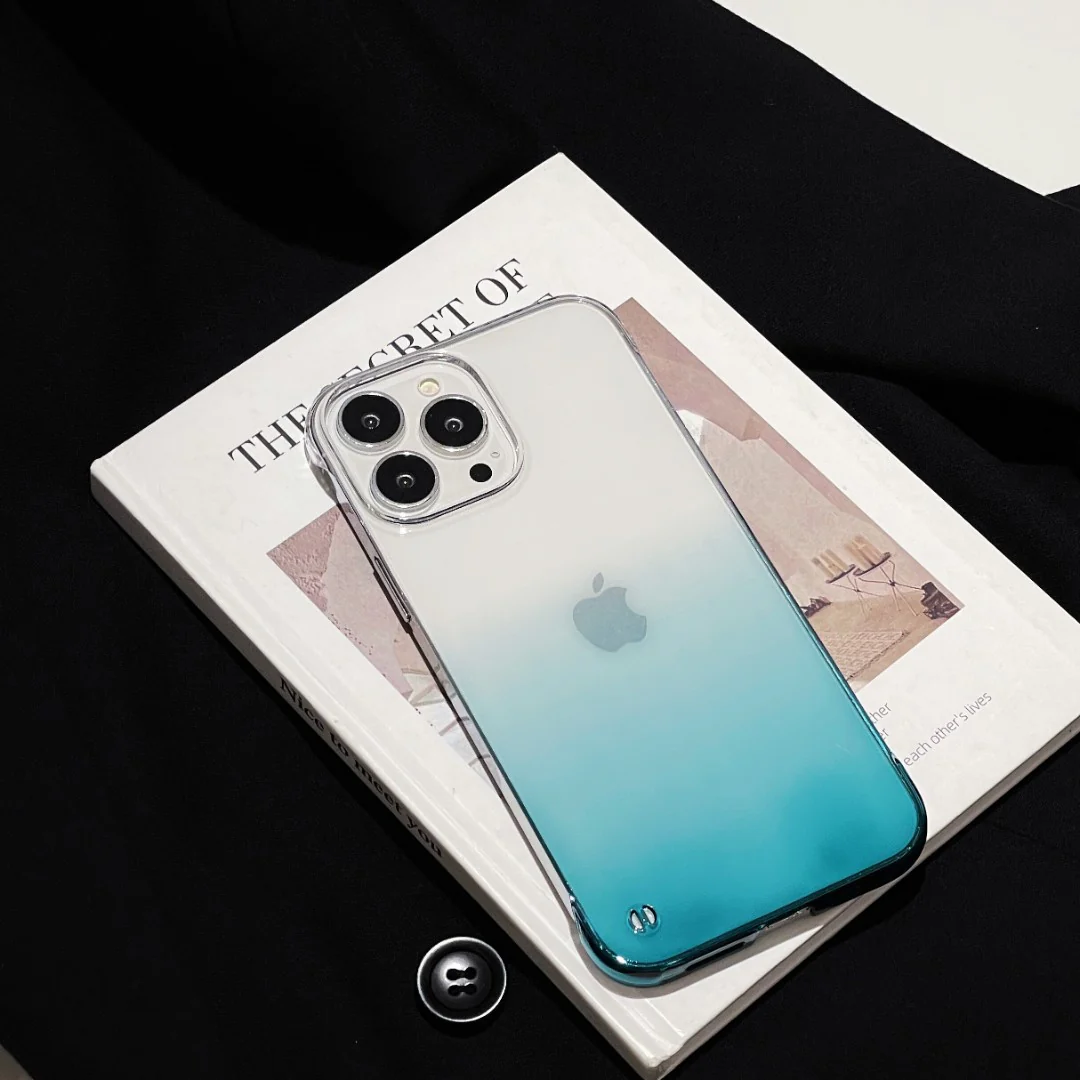 Ultra-Thin Faded Clear iPhone Case