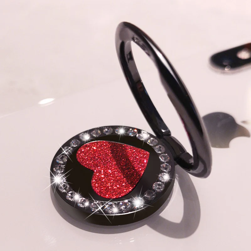 Rhinestone Glitter Love Magsafing iPhone Buckle