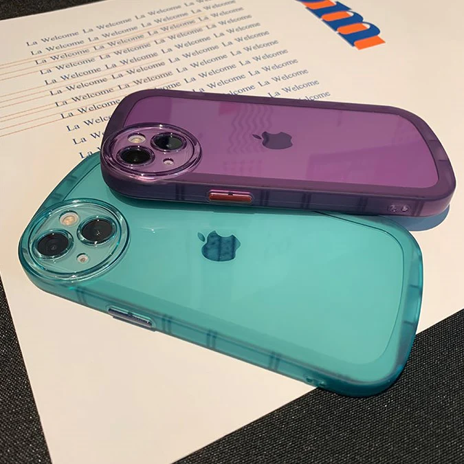 Transparent Shockproof Air Cushion iPhone Case