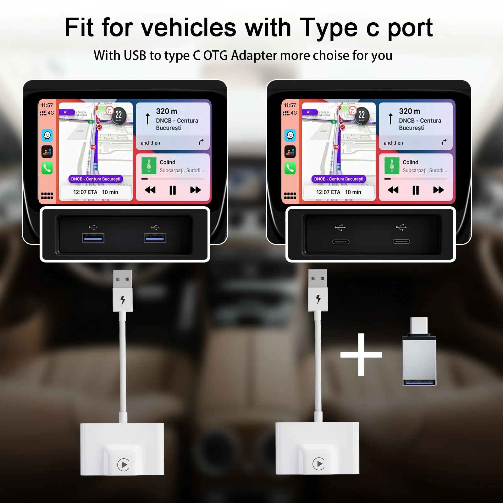 Wireless CarPlay Adapter for iPhone