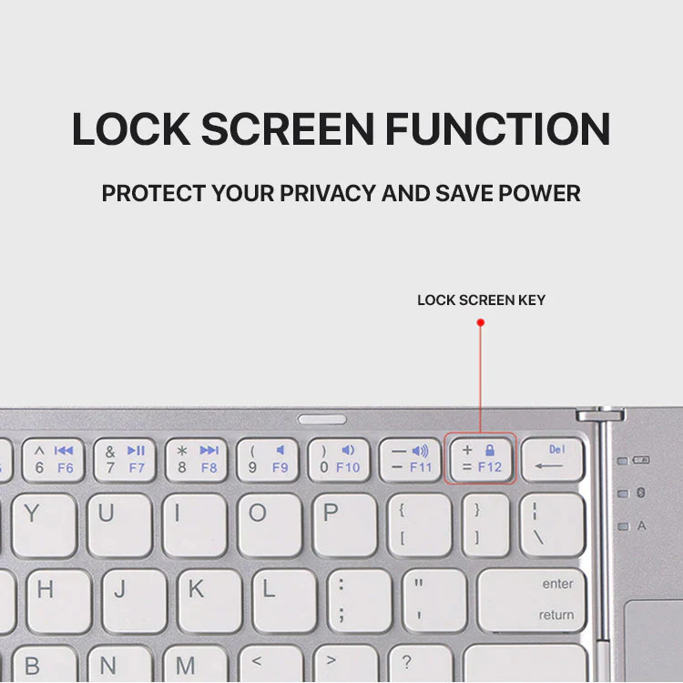 Tri-Fold Wireless Keyboard