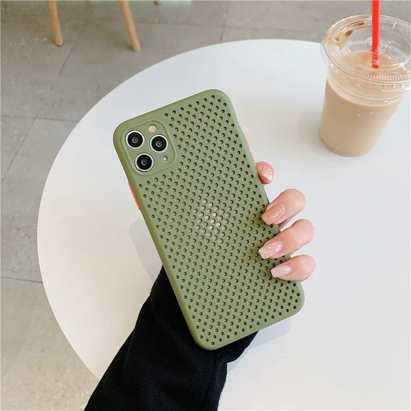 Simple Heat Dissipation iPhone Case