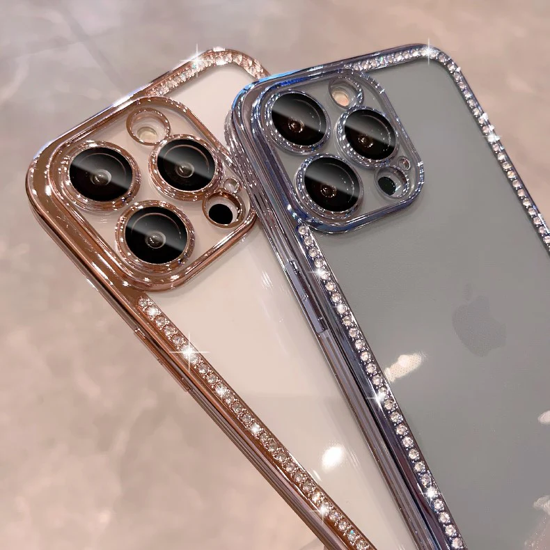 SIMPLE LUXURY FASHION IPHONE CASE WITH CAMERA PROTECTOR