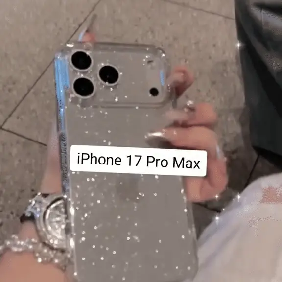 New Clear Sparkly iPhone Case