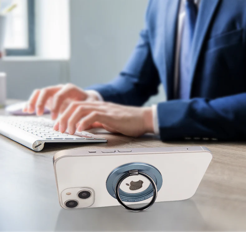 Magsafing Magnetic Lazy Ring iPhone Buckle