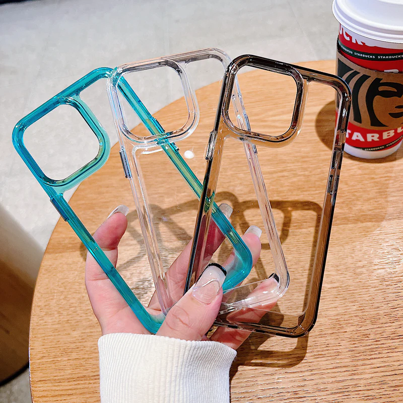 Thickened Space Transparent iPhone Case
