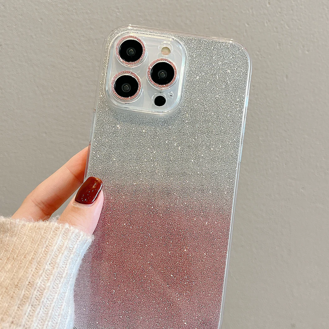 Beautiful Bling Bling Bling iPhone Case With Lens Protector
