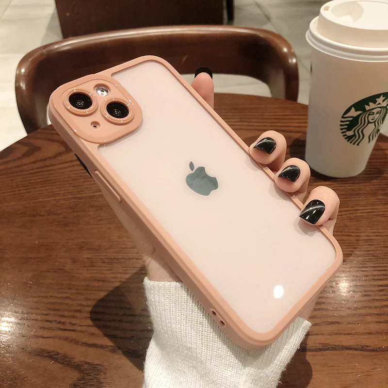 Ultra-Thin Transparent Goddess iPhone Case