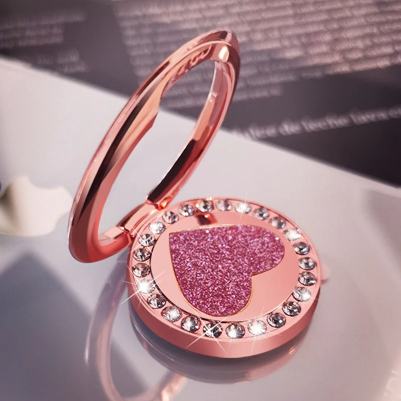 Rhinestone Glitter Love Magsafing iPhone Buckle