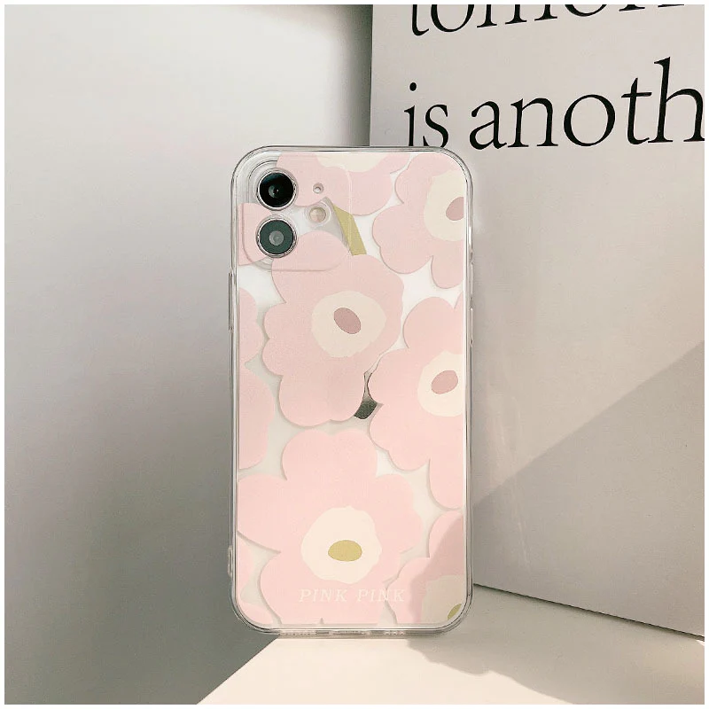 Summer Pink Flowers iPhone Case