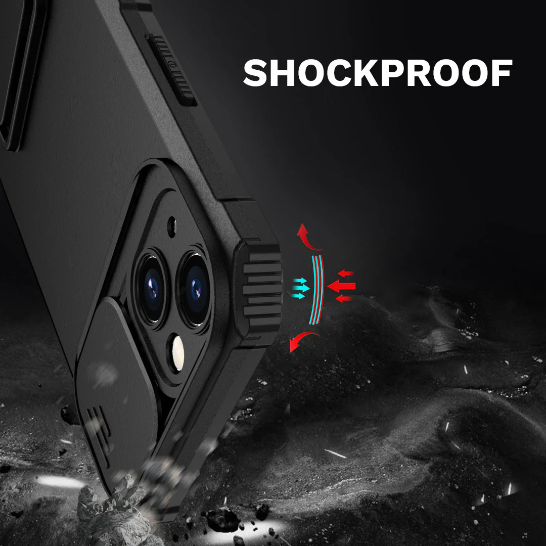 Heavy Duty Shockproof Kickstand iPhone Case