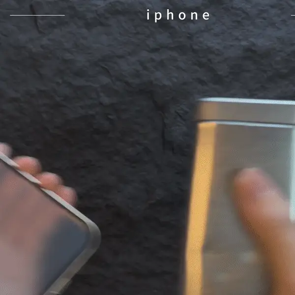 Upgraded Metal Frame iPhone case