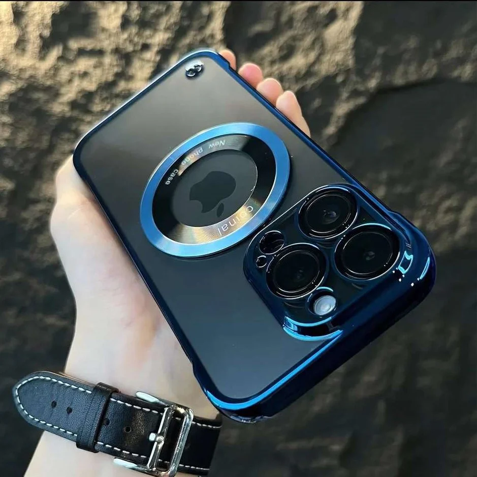 Ultra Thin Magsafing Clear Borderless iPhone case