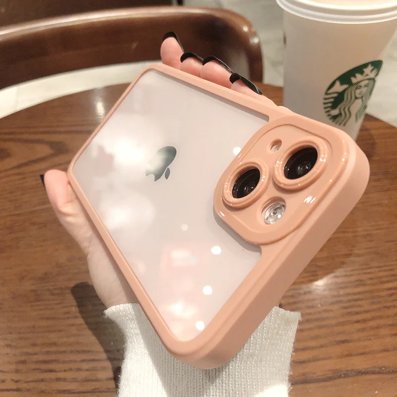 Ultra-Thin Transparent Goddess iPhone Case