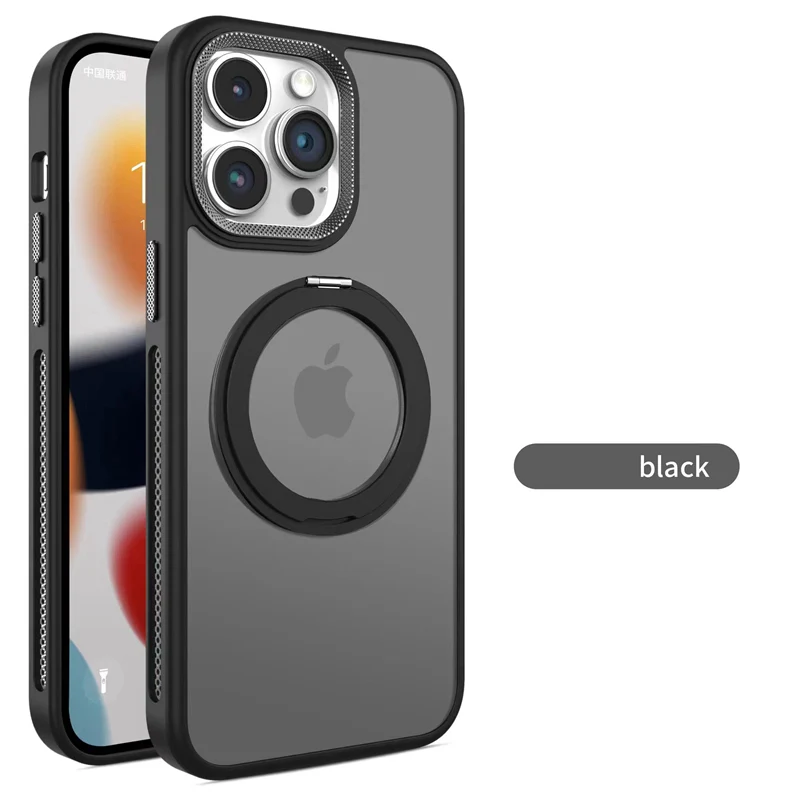 360° Rotating Magnetic Stand MagSafe iPhone Case