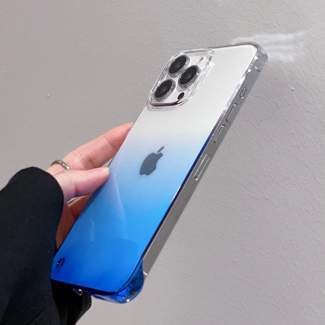 Ultra-Thin Faded Clear iPhone Case