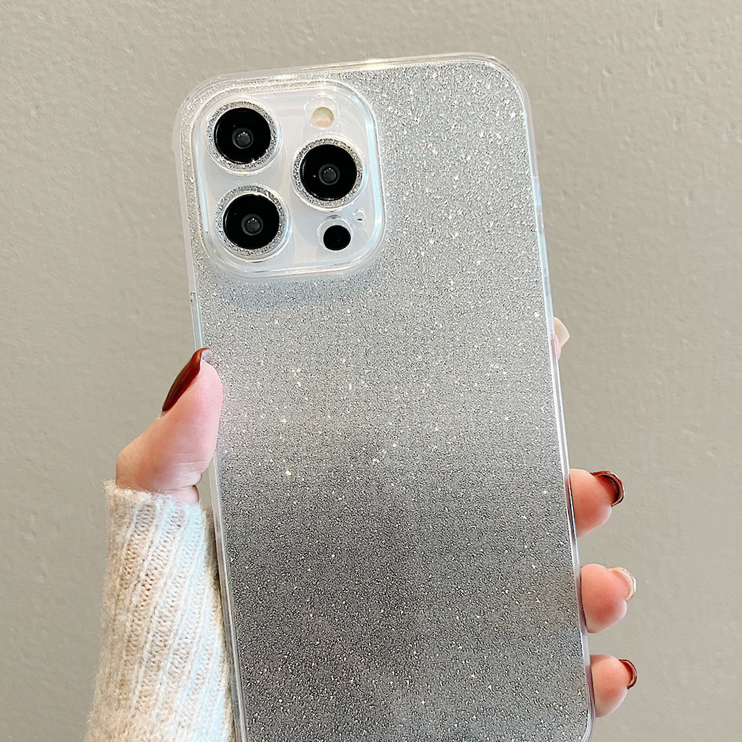 Beautiful Bling Bling Bling iPhone Case With Lens Protector