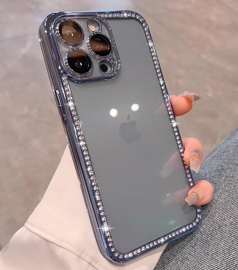 SIMPLE LUXURY FASHION IPHONE CASE WITH CAMERA PROTECTOR