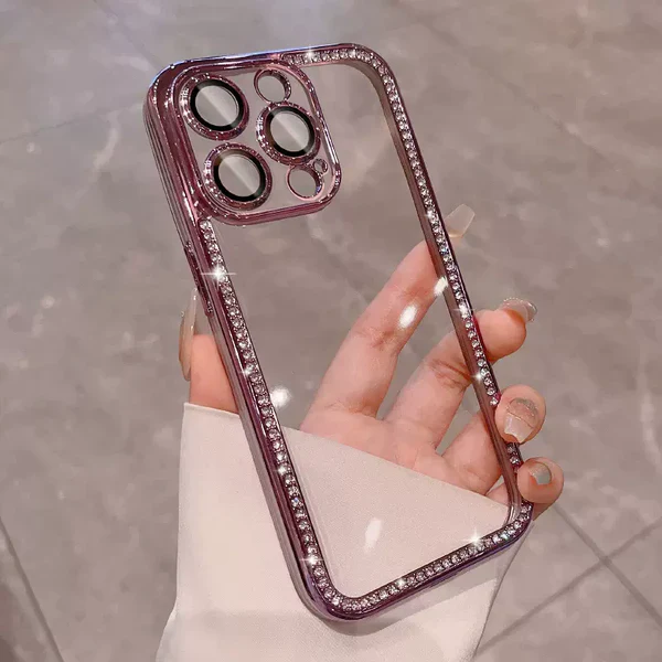 SIMPLE LUXURY FASHION IPHONE CASE WITH CAMERA PROTECTOR