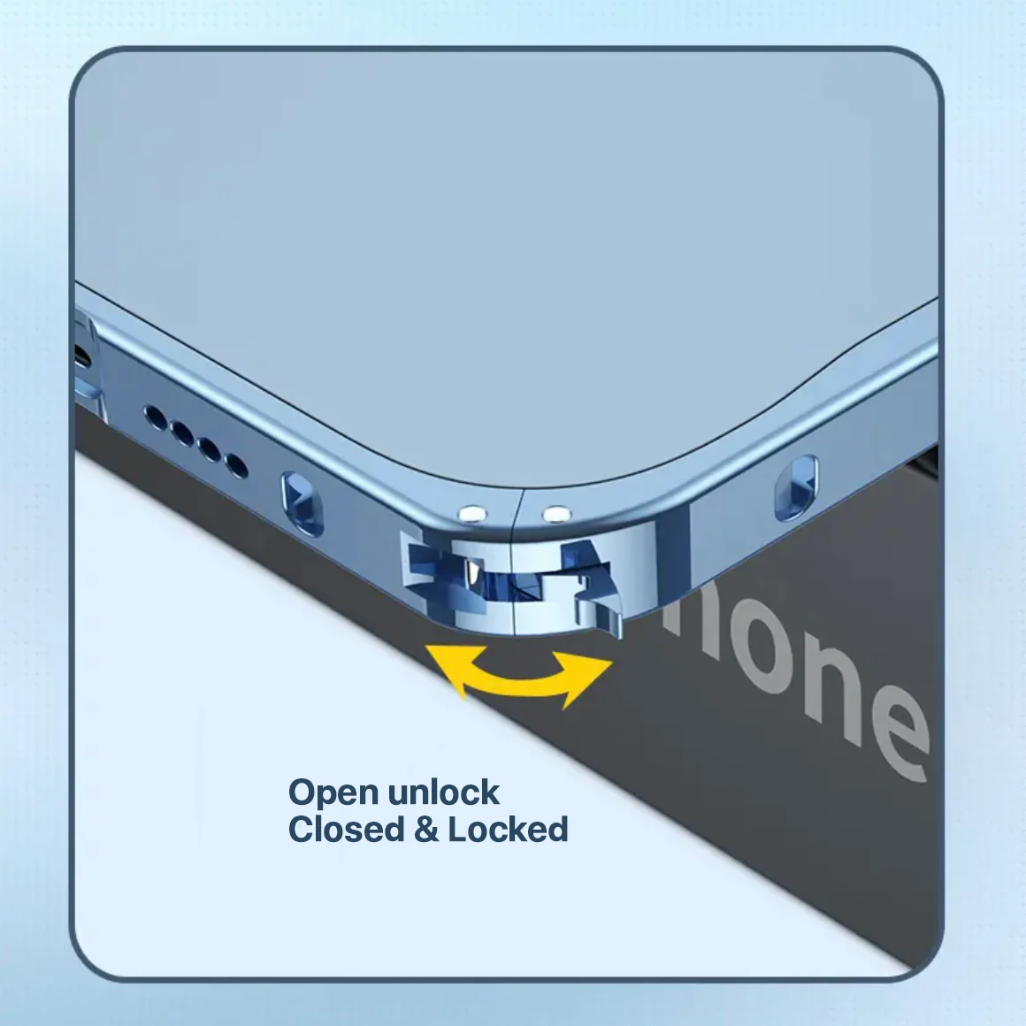 Upgraded Aluminum Frame Magsafing Matte iPhone Case