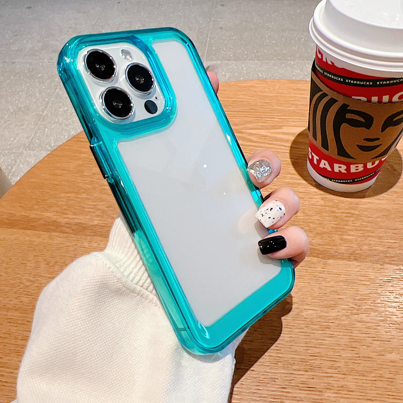 Thickened Space Transparent iPhone Case