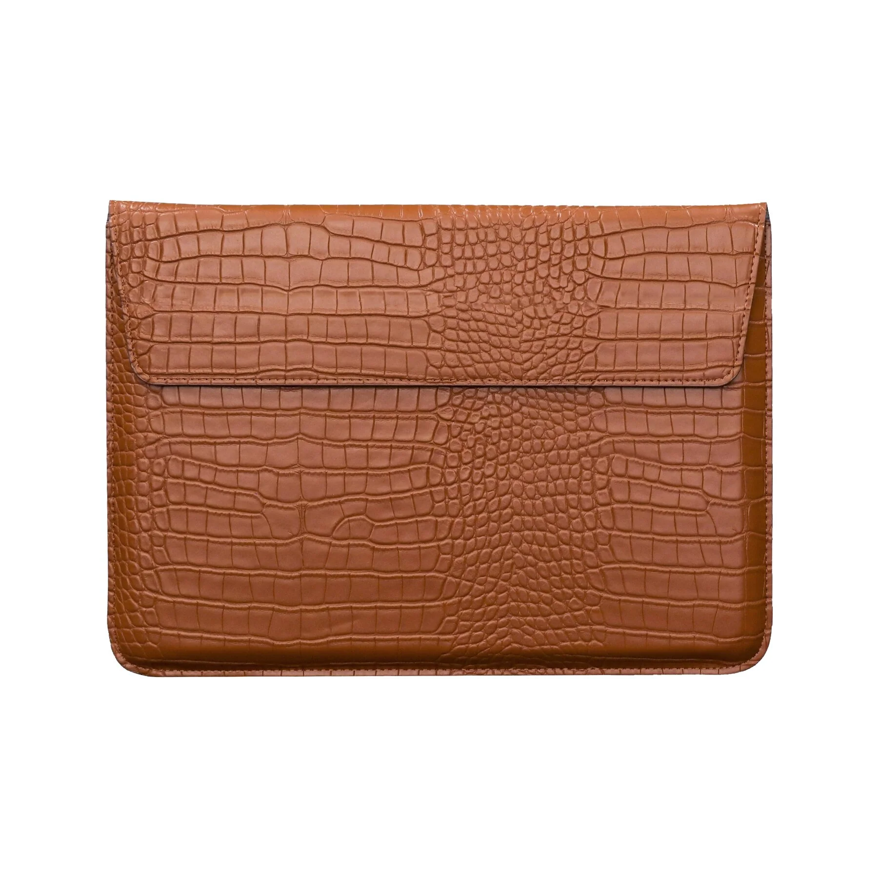 Crocodile Skin Leather iPad/Laptop Sleeve