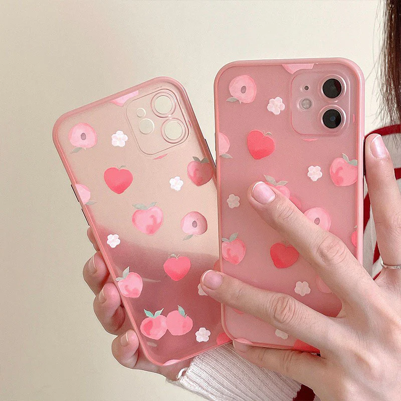 Translucent Peach iPhone Case