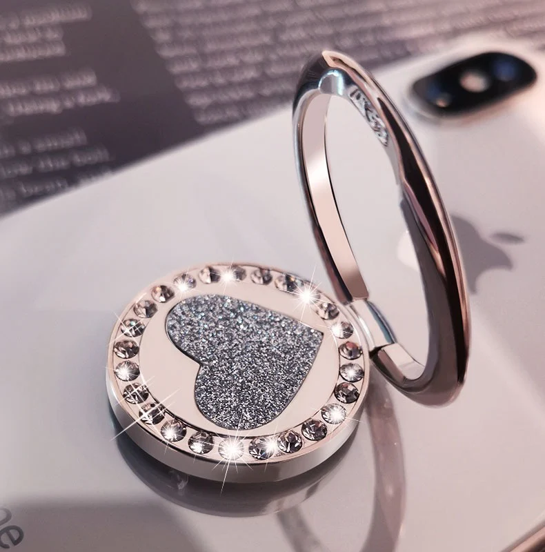 Rhinestone Glitter Love Magsafing iPhone Buckle