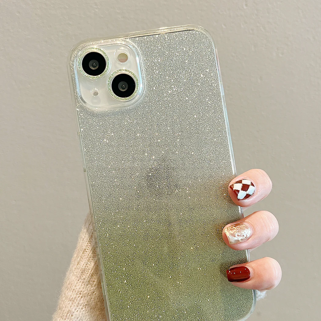 Beautiful Bling Bling Bling iPhone Case With Lens Protector
