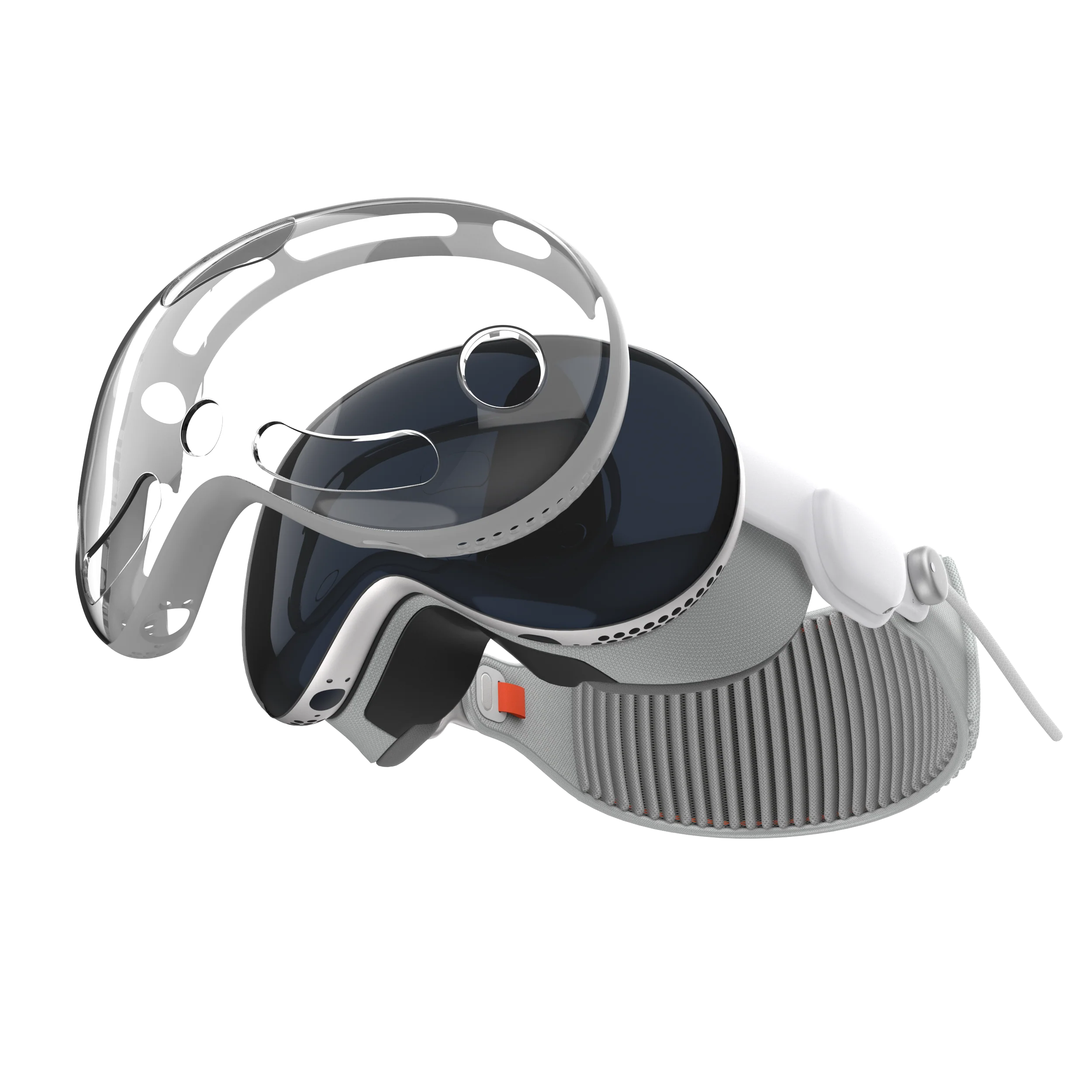 Clear Protective Case for Apple Vision Pro