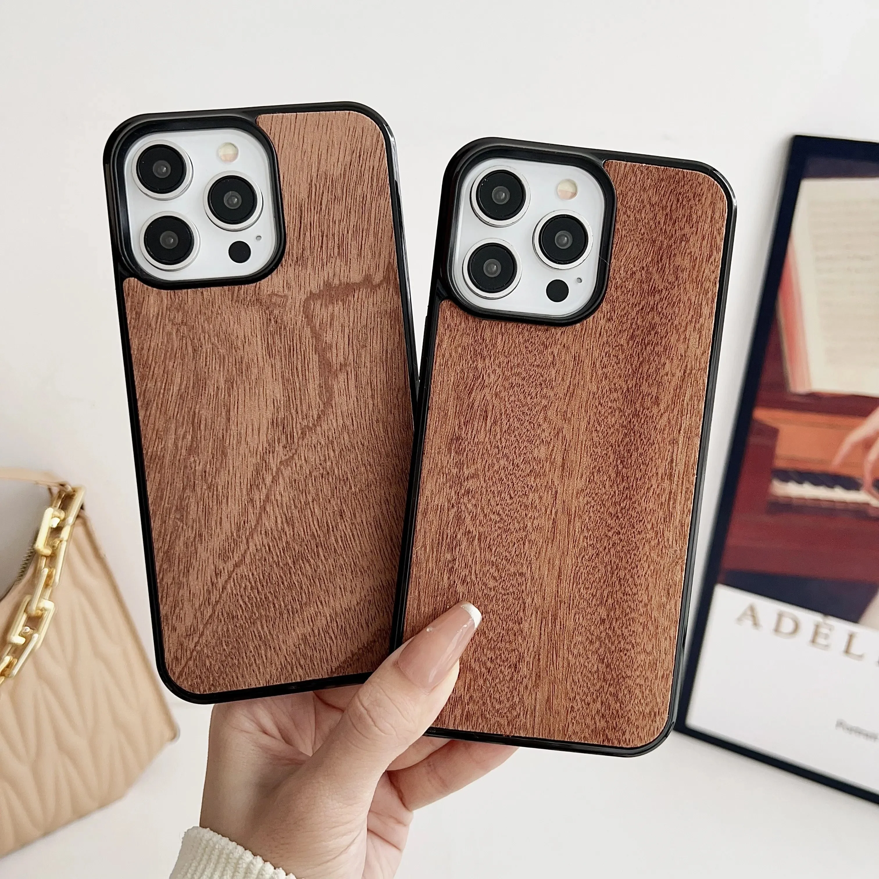 Solid Wood Premium Drop-Proof iPhone Case
