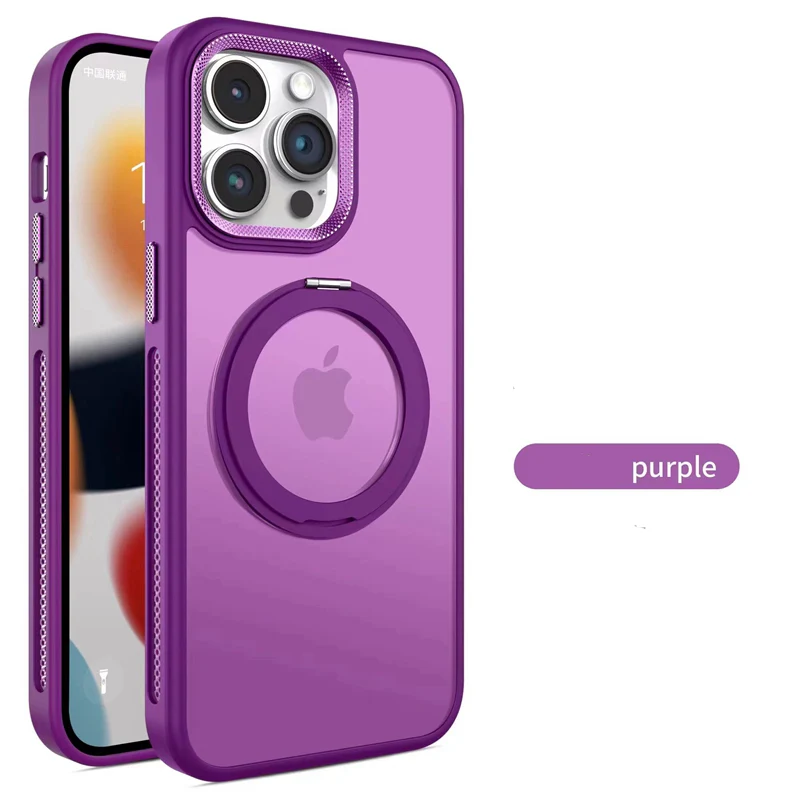 360° Rotating Magnetic Stand MagSafe iPhone Case