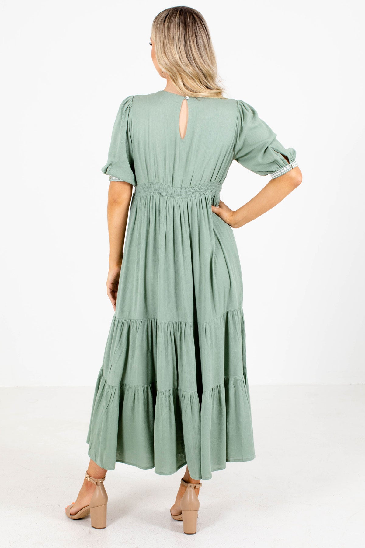 Fresh Flowers Maxi Dress