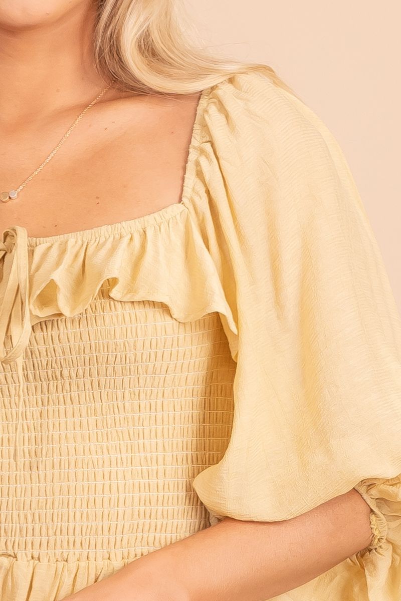 Country Charm Mini Dress