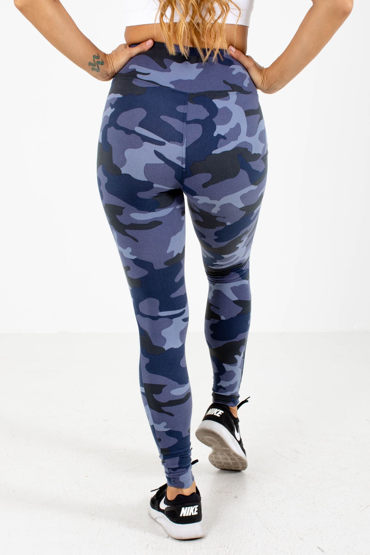 Empowered Woman Camo Activewear Leggings